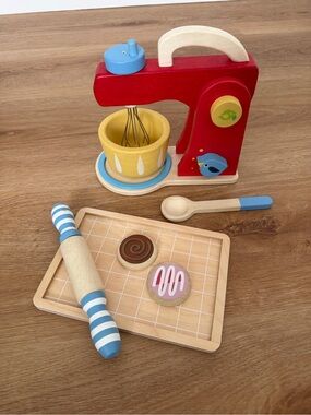 Tenderleaf Wooden Baker’s Mixing Set